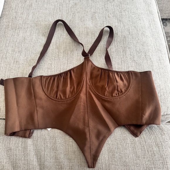 Brown Women's Corset - Picture 3 of 3